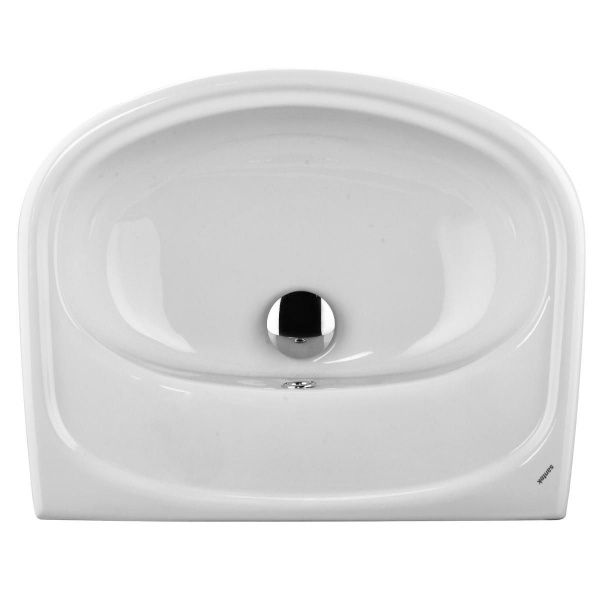 Умывальник "Анимо-40" с переливом, без комплекта, без отверстия, белый