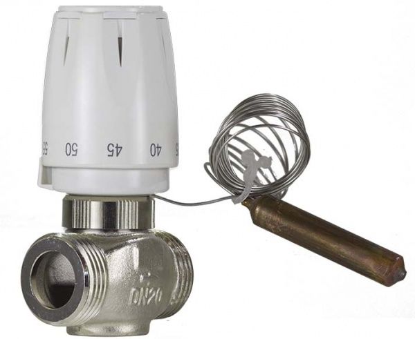 Насосно-смесительный узел TIM JH-1038 из нерж.стали (под насос 130 мм, 1 1/2") /Без насоса/