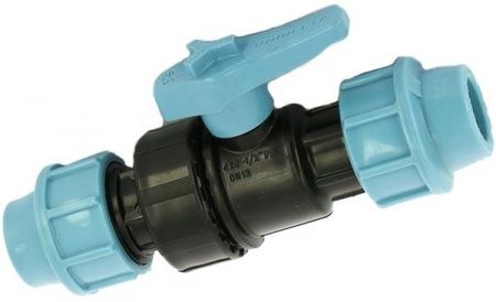 Кран шаровый разъемный 32 Р-16  (ПНД, Компрессия)