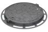 Люк чугунный, средний С (В125) с замковым устройством