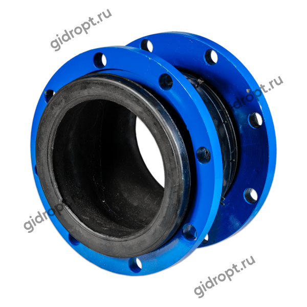 Компенсатор (виброкомпенсатор) фланцевый Ду 200 (резиновая вставка) Ру 16
