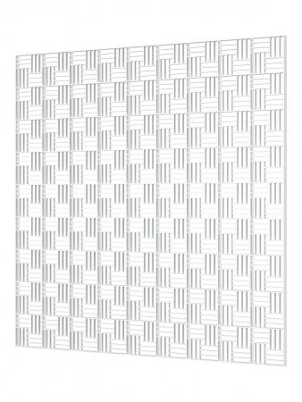 Решетка потолочная пл. 595х595х12мм, белая