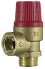 Клапан предохранительный TIM вн/нар Ду 15 Р-1.5bar (красный колпачек)