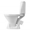 Унитаз Римини с бачком, белый, 2-х кн.арм., косой выпуск, нижн.подв., сиденье полипропилен