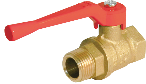 Кран 11б27п1 Ду 15 муфта/резьба "рычаг"   (серия - ГОСТ)