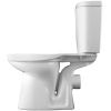 Унитаз Анимо с бачком, белый, 1 кн.арм., прямой выпуск, нижн.подв., сиденье полипропилен