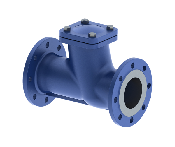 Клапан обратный шаровый фланцевый чугунный RD12.02.200.16.Ф/Ф   Ду200,   Ру-16,  Т-70