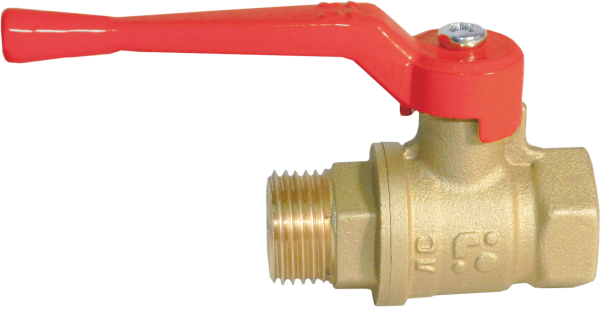 Кран 11б27п1 Ду 15 муфта/резьба "рычаг"   (серия - ГОСТ)