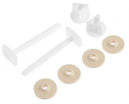 Сиденье белое, ширина 374мм, длина 442-475мм, крепление 160мм (без резиновых амортизаторов)