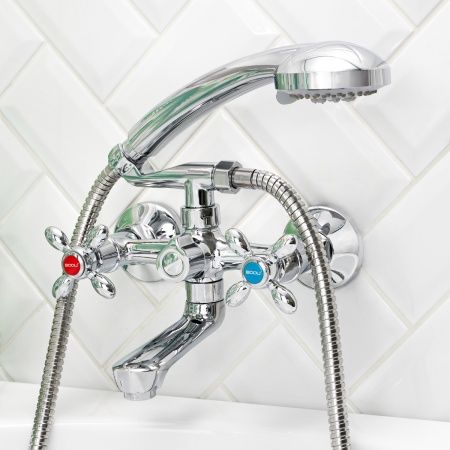 Смеситель BOOU для ван. двур., BA5318-2-B702