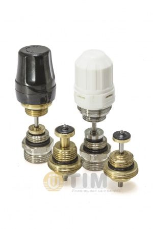 Клапан регулировочный коллекторной группы (ручной), 1/2" - 3/4" НР "Евроконус" (с кольцом)