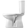Унитаз Анимо с бачком, белый, 1 кн.арм., выпуск в пол, нижн.подв., сиденье полипропилен