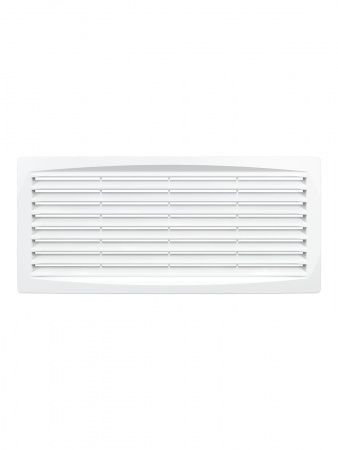 Решетка пластиковая 300х135, белая