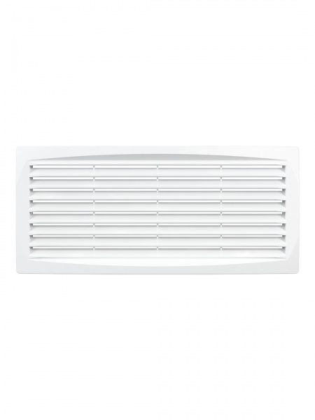 Решетка пластиковая 300х135, белая