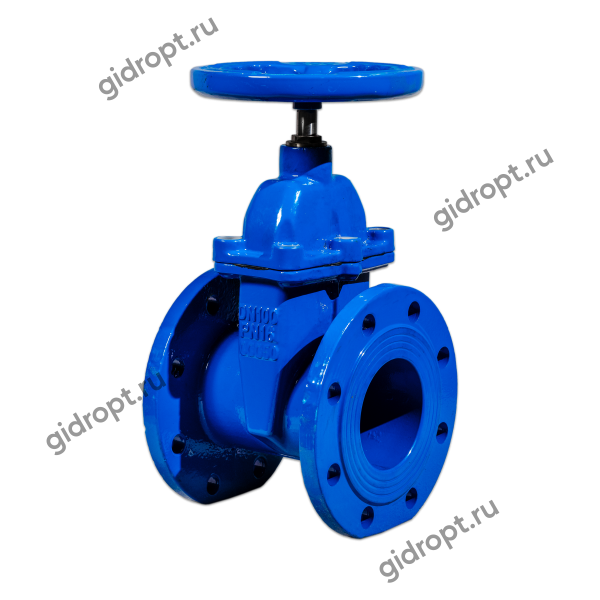 Задвижка 30ч39р Ду 150 Ру10/16  (с гайкой, ЛАТУННАЯ гайка на клине)