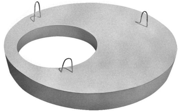 Крышка железобетонная 1ПП 10-2 (Детали колодцев)