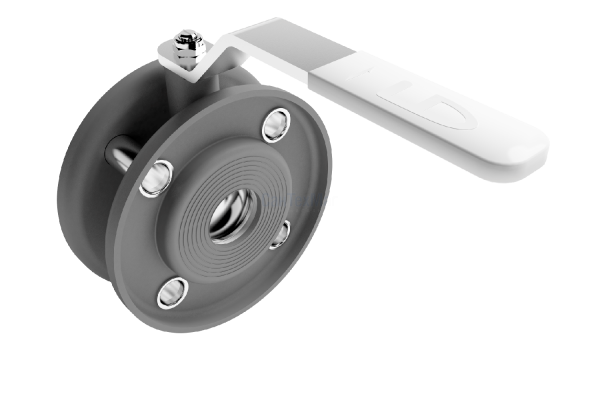 Кран шаровый LD Стриж Zn Ду 50 Ру 16, L75мм. (полнопроходной)