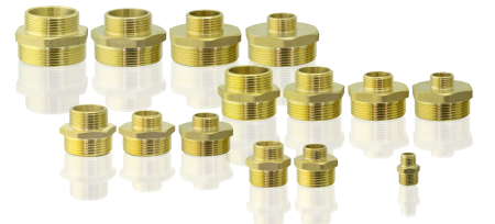 Ниппель латунный Ду 20*15