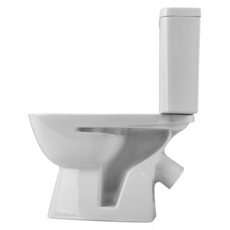 Унитаз Нео Лайт с бачком, белый, 2 х кн.арм., косой выпуск, нижн.подв., сиденье дюропласт, микролифт