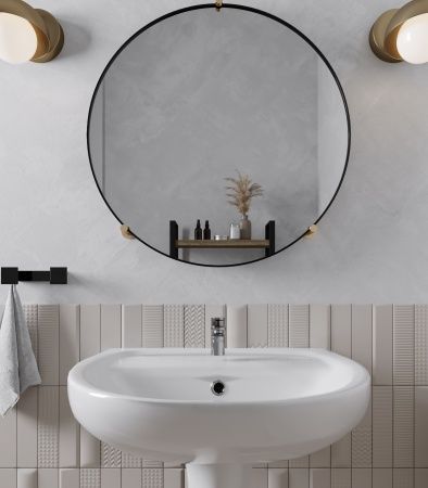 Умывальник "Версия" с переливом, без комплекта, 1 отверстие, белый