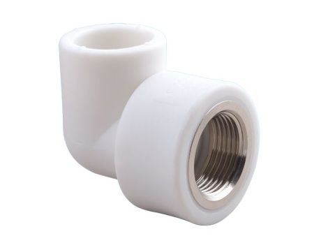 Угольник ВР 20х1/2" (БЕЛЫЙ) FD  (25/200)