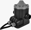 Блок автоматики с манометром Rommer EPC-12 (диапазон настройки 0,8-6,7 бар) с дисплеем