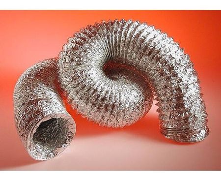 Канал армированный круглый 160мм. х 10м. металлизированная пленка ERA