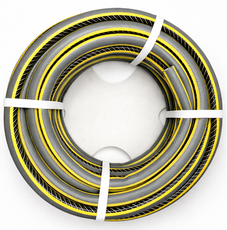 Шланг поливочный 3/4" (19мм) ПВХ UNDA SuperFlex, армированный, 4 слойный, салатовый (25м)