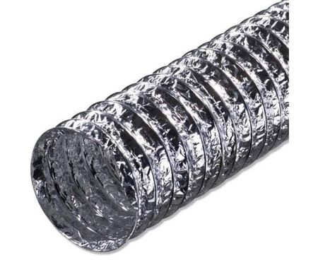 Канал армированный круглый 160мм. х 10м. металлизированная пленка ERA