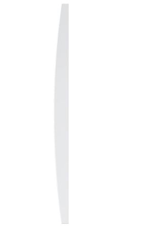 Решетка пластиковая 180х250, белая, разъёмная