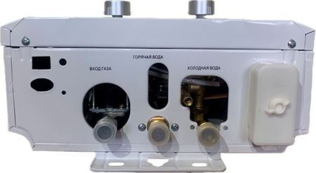 Водонагреватель газовый Hubert ECO АПГВ 20Q (Турбо, 10л/мин, 20кВт, труба в комплекте)