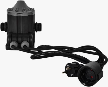 Блок автоматики с манометром Rommer EPC-12 (диапазон настройки 0,8-6,7 бар) с дисплеем