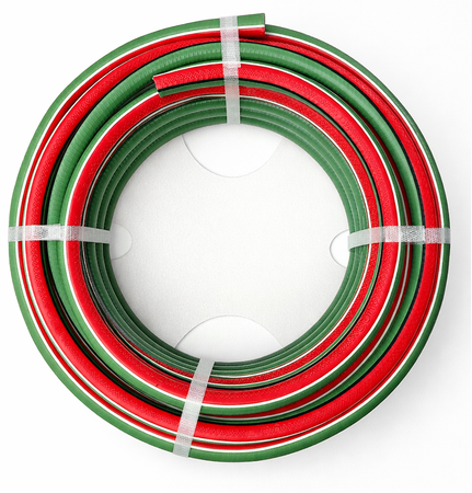 Шланг поливочный 1/2" (12мм) ТЭП UNDA ULTIMATE, армированный, 6 слойный, зелёный (25м)