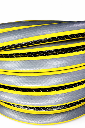 Шланг поливочный 3/4" (19мм) ПВХ UNDA SuperFlex, армированный, 4 слойный, салатовый (25м)