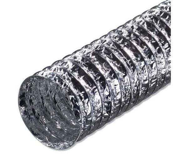 Канал армированный круглый 160мм. х 10м. металлизированная пленка ERA