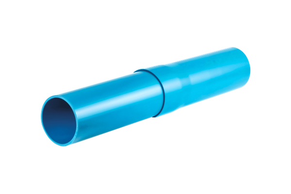 Труба обсадная для скважин Ду 165х7,5       L-3 м. с резьбой, НПВХ