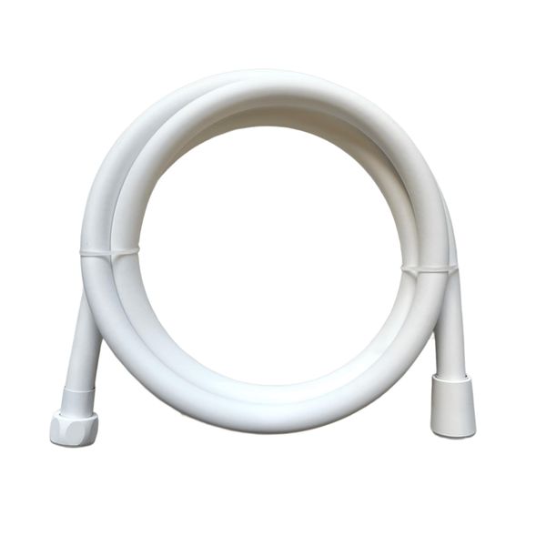 Шланг для душа (имп.смеситель/имп.лейка) 1,5 м PVC белый