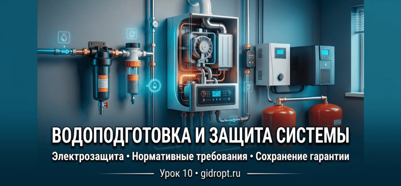 Водоподготовка, электрозащита и нормативные требования: как сохранить гарантию и продлить ресурс оборудования