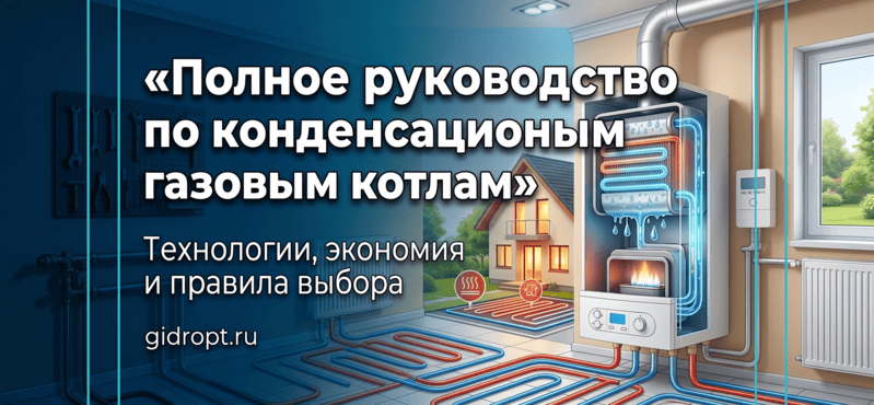 Конденсационные газовые котлы: принцип работы, преимущества и особенности выбора