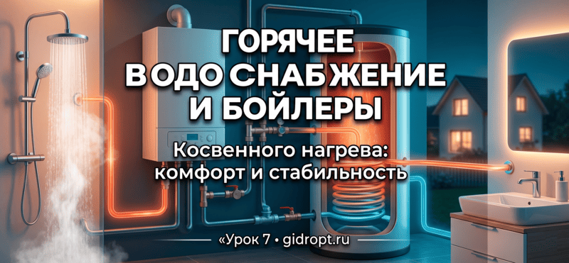 Горячее водоснабжение (ГВС) и бойлеры косвенного нагрева: как обеспечить стабильный комфорт