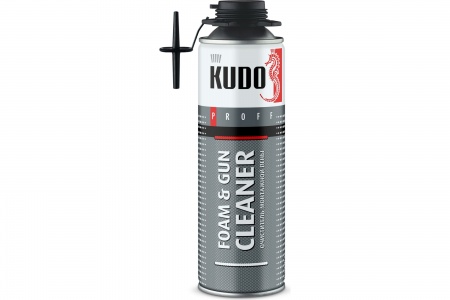 Очиститель монтажной пены "FOAM&GUN CLEANER" KUDO, 650мл