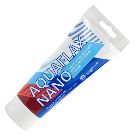 Паста уплотнительная AQUAFLAX NANO (тюбик 30 г.) газ,вода, отопление