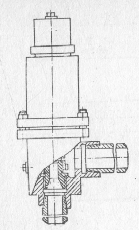 Клапан 17с81нж Ду 25 пруж.3 (25-50 Атм, Рнастр.30) предохранительный пружинный, внутреняя резьба