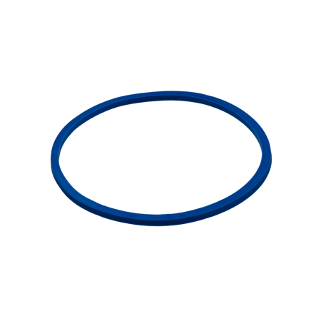 Кольцо уплотнительное (плоское) 85/77 мм, синее (паковка 20шт)