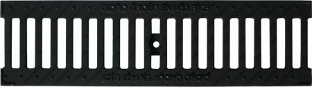Решетка чугунная ливневой канализации РВ-10.13,6.50 щелевая кл. В125 (12,5т) (ДхШхВ-500х136х13мм)